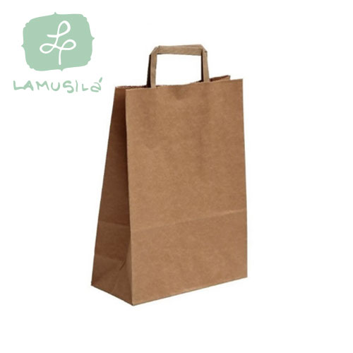 Bolsas de papel Liner Kraft 26x27x15cm – Packing personalizado