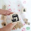 Kit Pastelería con almohadilla entintada al agua negra - Imagen 7