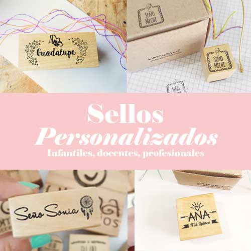 Sello Personalizado Infantil - Lamusilá