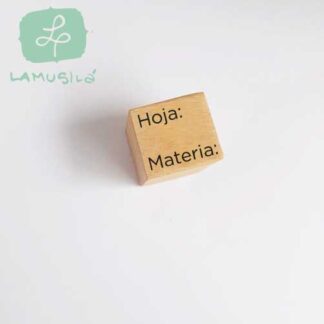 Sello Hoja y Materia