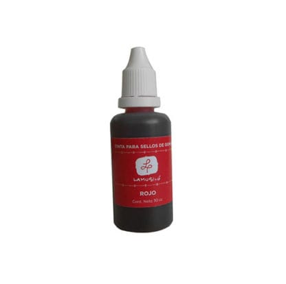 Tinta al agua Roja