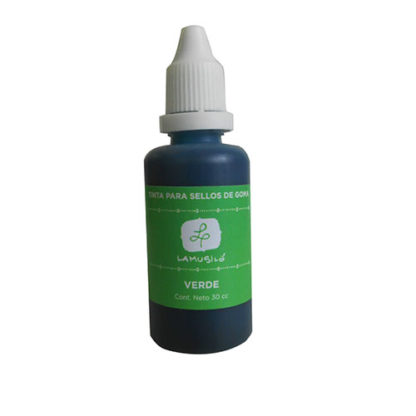 Tinta al agua Verde
